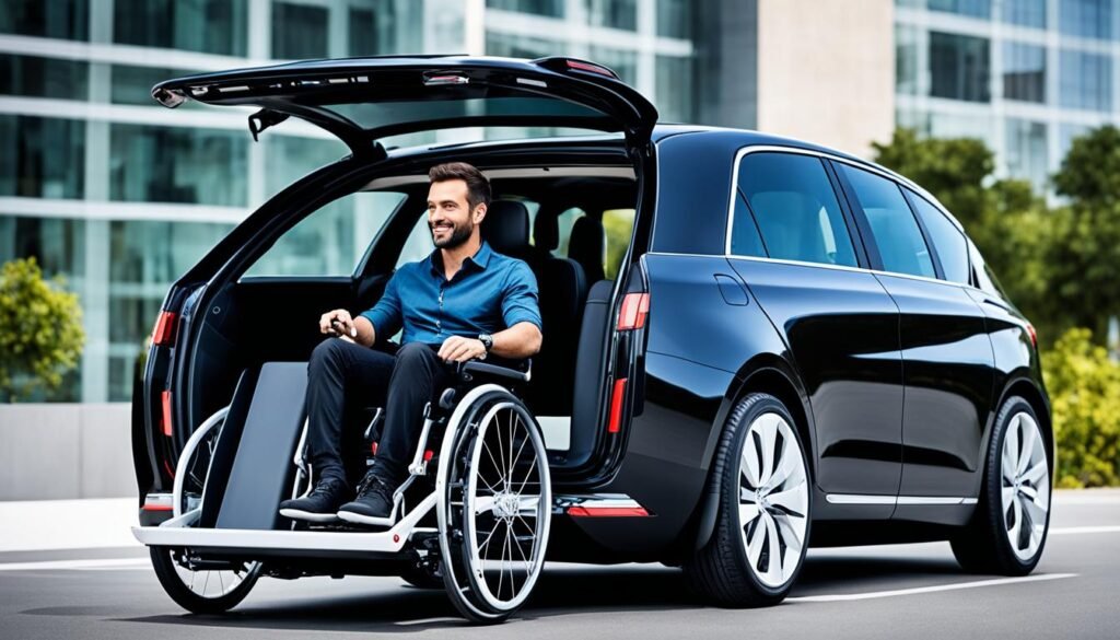 汽車輪椅的自動適應系统