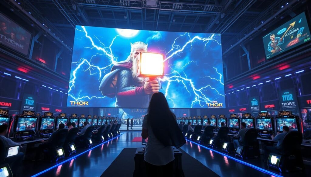 雷神試玩遊戲場景