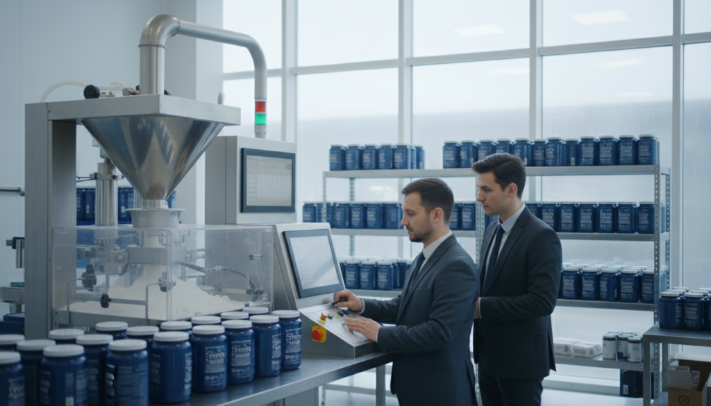 Protein Powder Packing Process