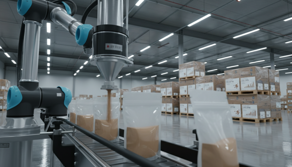 protein powder packing